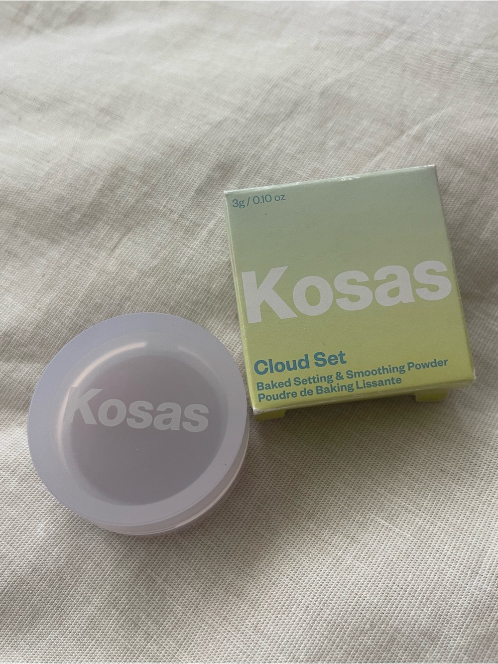 Kosas Cloud Set Powder — Shade: SILKY (sheer tan deep)